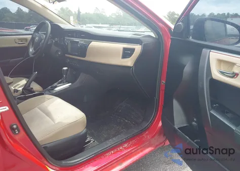 2014 Toyota Corolla Le из США, поврежденный, VIN 2T1BURHE9EC108132